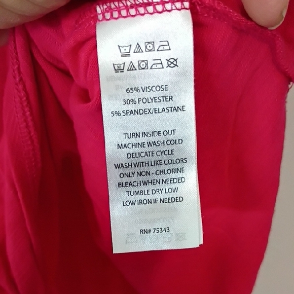 Rachel Zoe Pink Flirty Tie-Front Button Down Top — Women’s Small - Picture 5 of 12